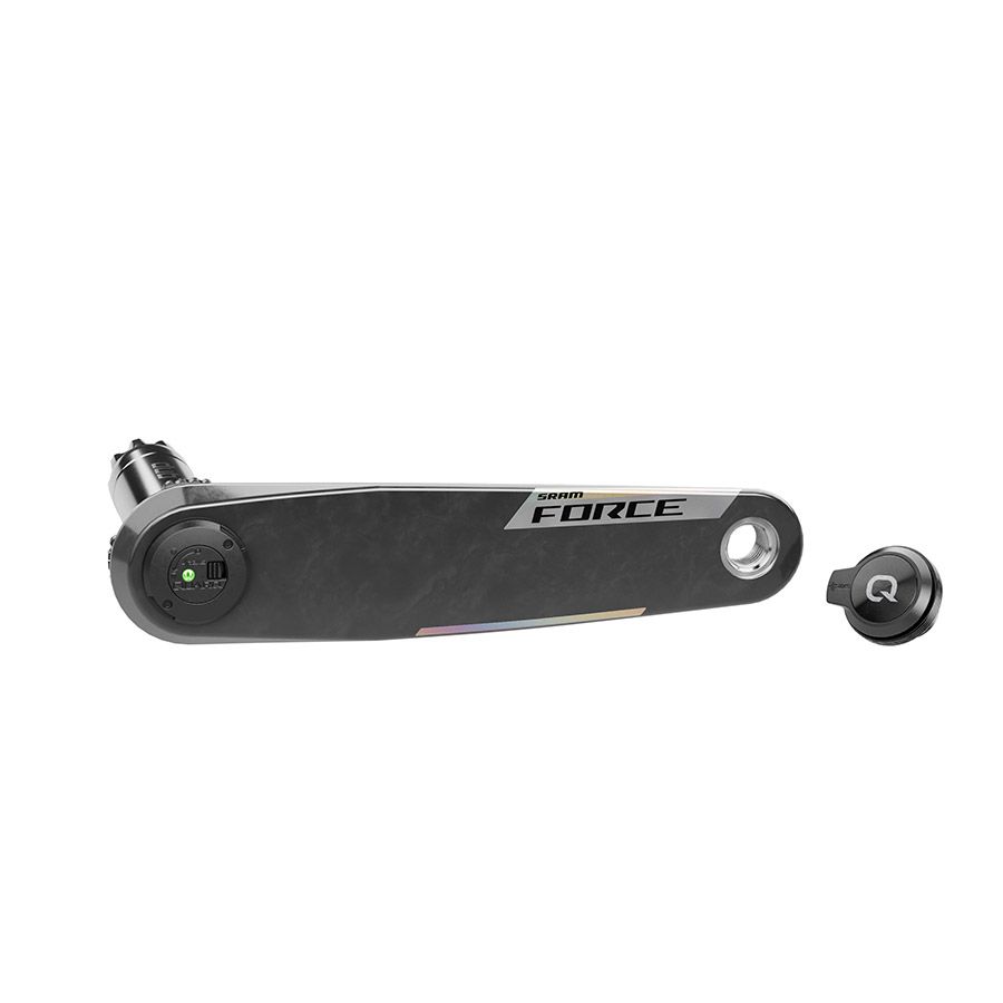 SRAM, Force XPLR PM, Left Arm with Power Meter Spindle, Speed: 12/13, Spindle: 28.99mm, DUB, 172.5mm, Black, Road