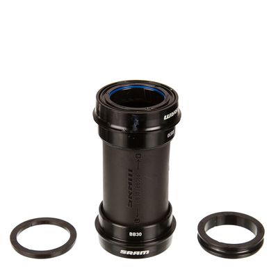 SRAM, DUB BB30 73mm (55mm Chainline), Press Fit BB, BB30, Spindle: 28.99mm, Width: 73mm, Diameter: 42mm