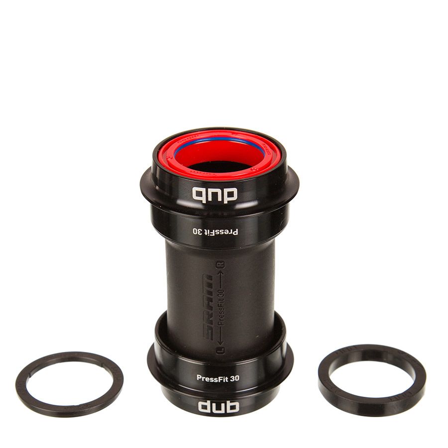 SRAM, DUB PF30 68 Wide Ceramic, Press Fit BB, PF30, Spindle: 28.99mm, Width: 68mm, Diameter: 46mm
