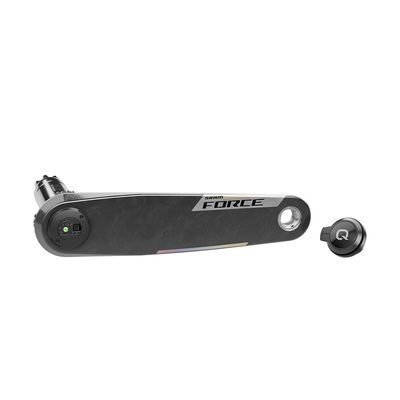 SRAM, Force E1 PM, Left Arm with Power Meter Spindle, Speed: 12/13, Spindle: 28.99mm, DUB, 172.5mm, Black, Road