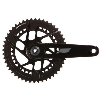 SRAM, Rival 2x Powermeter E1, Power Meter Crankset, Speed: 12, Spindle: 28.99mm, BCD: Direct Mount SRAM 8 Bolt, 48/35, DUB, 170mm, Black, Road