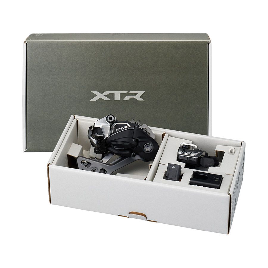 Shimano, XTR Di2 RD-M9250 Kit, Rear Derailleur, Speed: 12, Cage: SGS, Black, I-Spec EV, IGPM9250UPG02