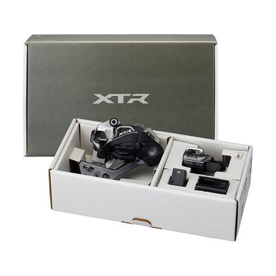Shimano, XTR Di2 RD-M9250 Kit, Rear Derailleur, Speed: 12, Cage: SGS, Black, I-Spec EV, IGPM9250UPG02