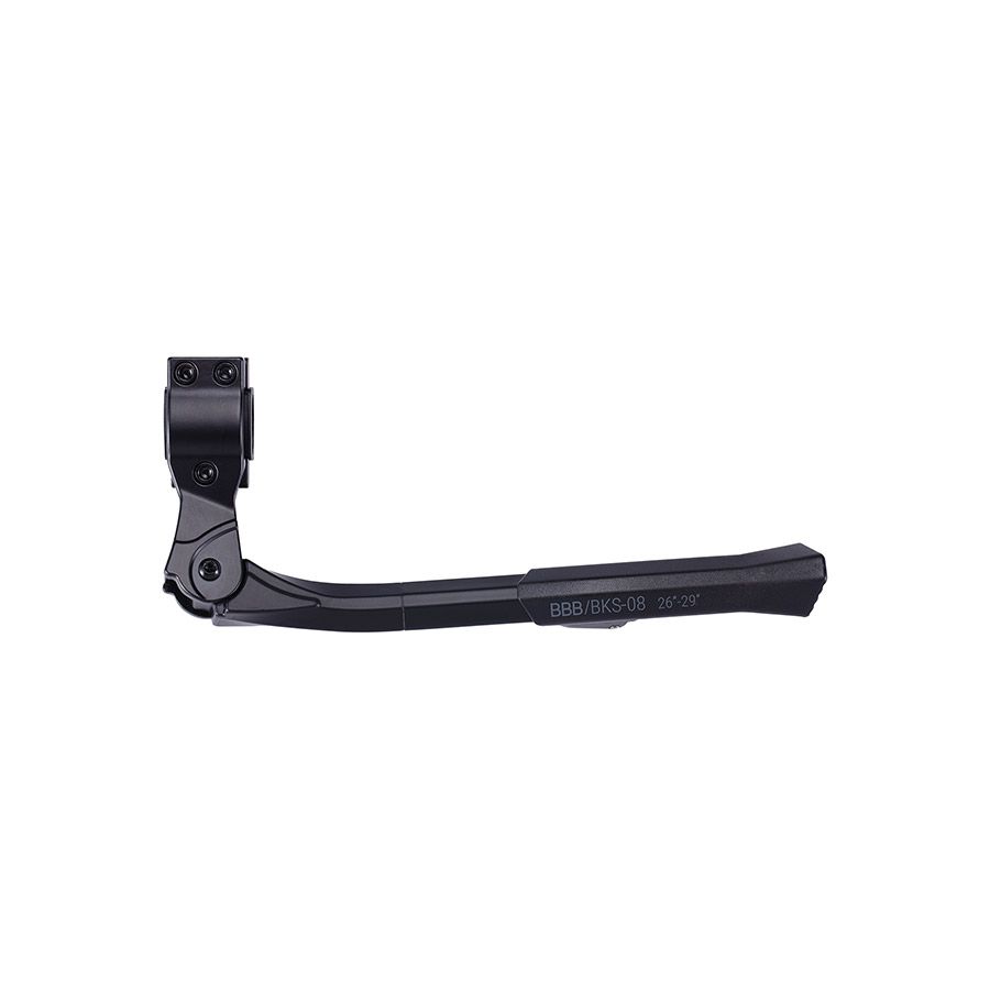BBB Cycling, BKS-08 UniKick, Kickstand, 26'' to 29'', Black, Clamp Mount