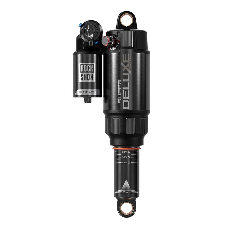 RockShox, Super Deluxe Ultimate D1, Rear shock, 210x52.5, Shaft Eyelet: Standard, Body Eyelet: Standard, Token Loc 2, Reb55/Comp34, Lockout 45
