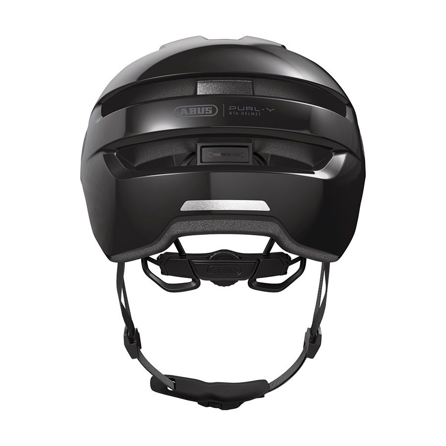 Abus, PURL-Y, Helmet, M, 54 - 58cm, Shiny Black
