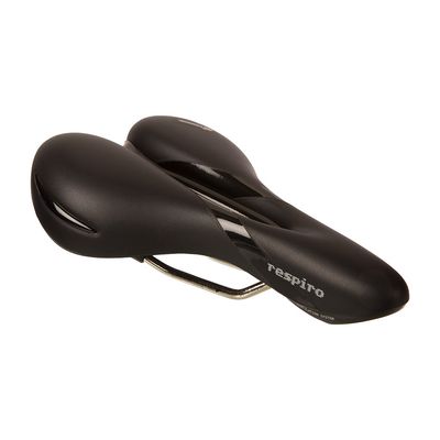 Selle Royal, Respiro Moderate Stracciatella, Saddle, 277 x 182mm, Unisex, 535g, Black