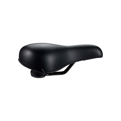 BBB Cycling, BSD-97 SoftComfort Upright, Saddle, 265 x 225mm, Unisex, Black