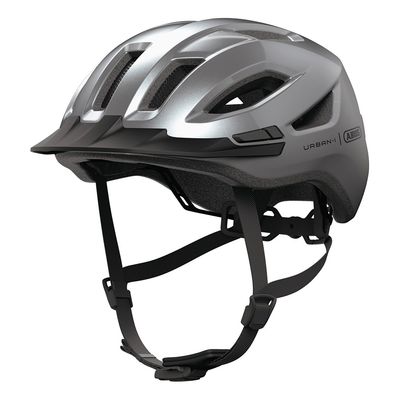 Abus, Urban-I 4.0, Helmet, M, 54 - 58cm, Graphite Silver