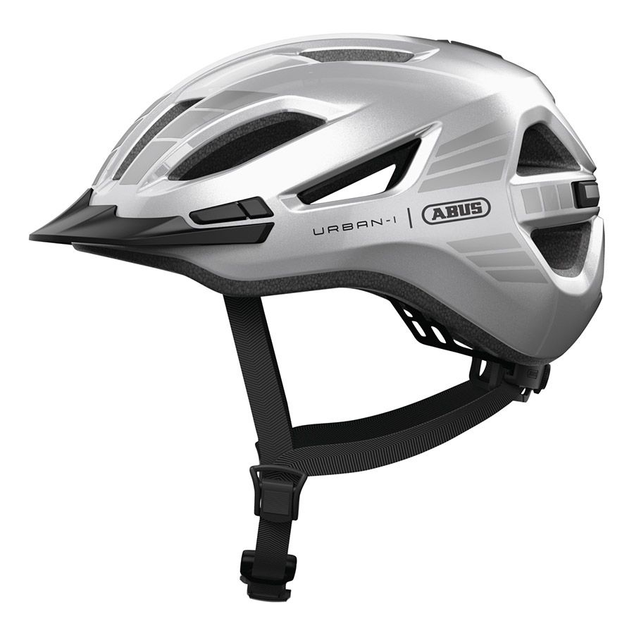 Abus, Urban-I 4.0 LR, Helmet, S, 51 - 55cm, Signal Silver
