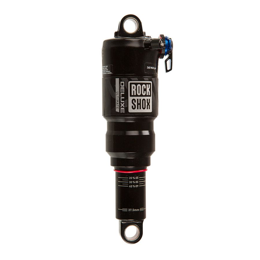 RockShox, Deluxe Ultimate C2, Rear shock, 190x37.5, Shaft Eyelet: Standard, Body Eyelet: Standard, 4 Neg/0 Pos Tokens, Reb55/Comp30, Lockout 4