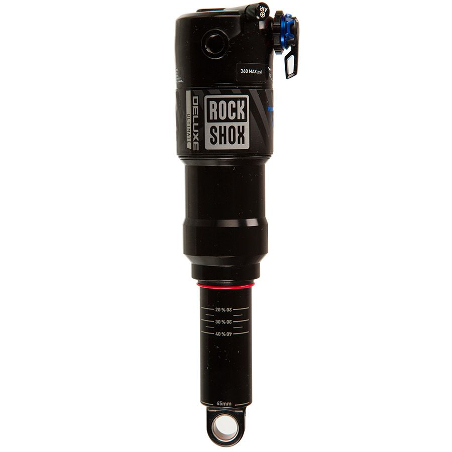 RockShox, Deluxe Ultimate C2, Rear shock, 165x42.5, Shaft Eyelet: Trunnion, Body Eyelet: Standard, 4 Neg/0 Pos Tokens, Reb55/Comp30, Lockout 4