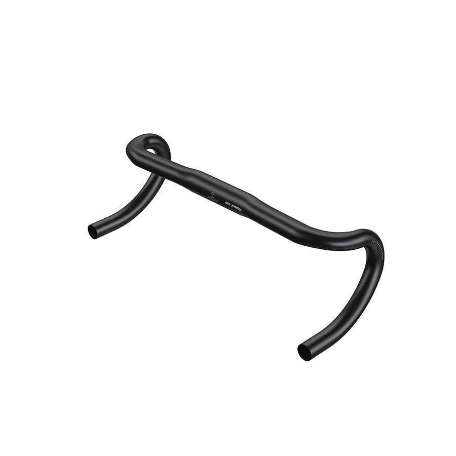 Zipp, Service Course 80 Ergo, Drop Handlebar, Diameter: 31.8mm, 400mm, Drop: 125mm, Reach: 80mm, Black