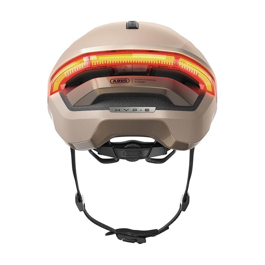 Abus, Hyp-E, Helmet, L, 57 - 61cm, Champagne Gold