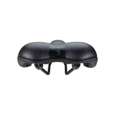 BBB Cycling, BSD-56 BaseShape Relaxed, Saddle, 255 x 190mm, Unisex, 460g, Black