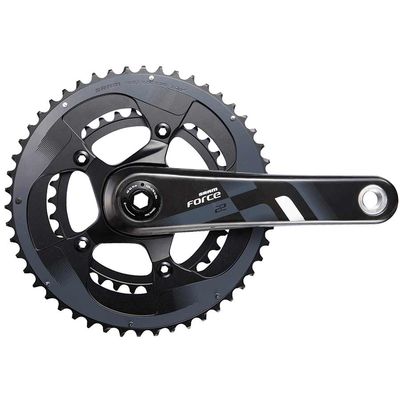 SRAM, Force 22, Crankset, Speed: 11, Spindle: 24/22mm, BCD: 110, 34/50, GXP, 165mm, Carbon, Road