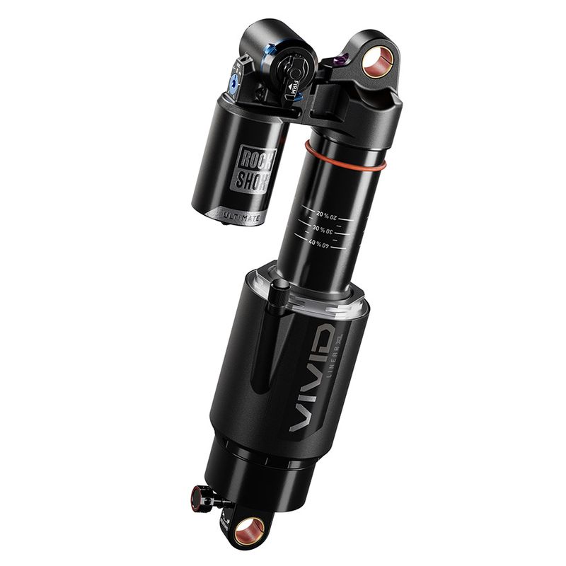 RockShox, Vivid Ultimate D1, Rear shock, 230x62.5, Shaft Eyelet: Standard, Body Eyelet: Standard, 2 Tokens, Reb55/Comp34, lockout 45