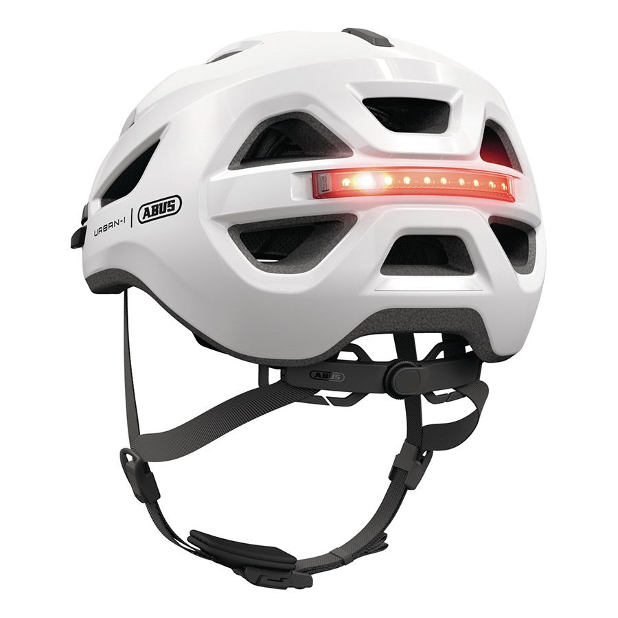 Abus, Urban-I 4.0, Helmet, M, 54 - 58cm, Shiny White