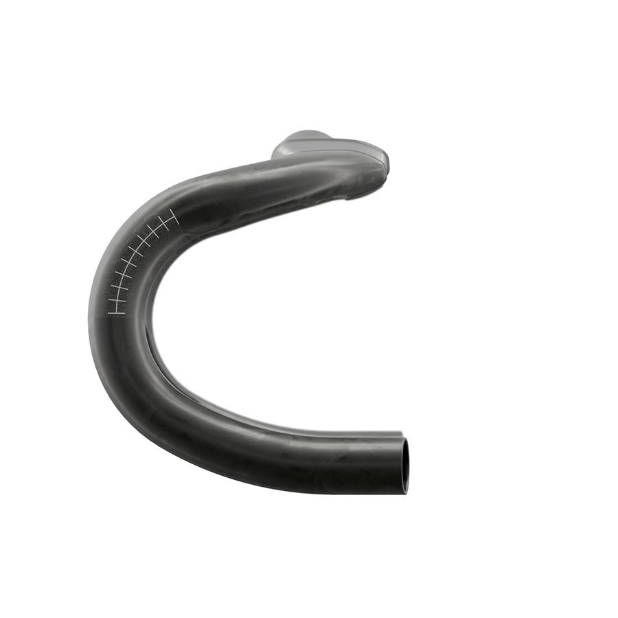 Zipp, SL 80 Race A1, Drop Handlebar, Diameter: 31.8mm, 380mm, Drop: 125mm, Reach: 80mm, Black