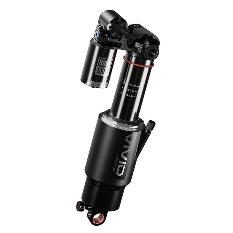 RockShox, Vivid Ultimate DH D1, Rear shock, 225x75, Shaft Eyelet: Standard, Body Eyelet: Trunnion, 2 Tokens, Reb55/Comp34