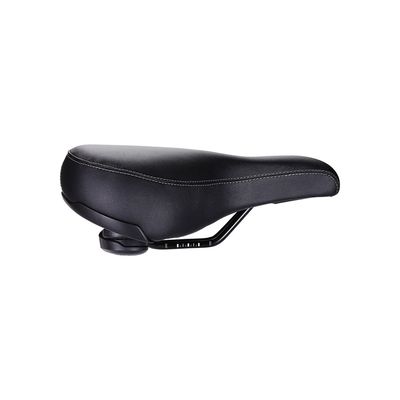 BBB Cycling, BSD-127 SoftShape Upright, Saddle, 265 x 220mm, Unisex, 850g, Black