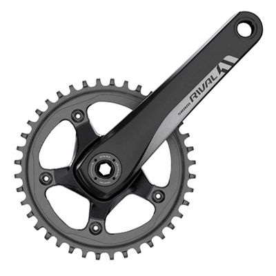 SRAM, Rival1, Crankset, 11 sp., 172.5mm, 42T, BCD:110mm, BB30, 68mm, 45.5mm, Black