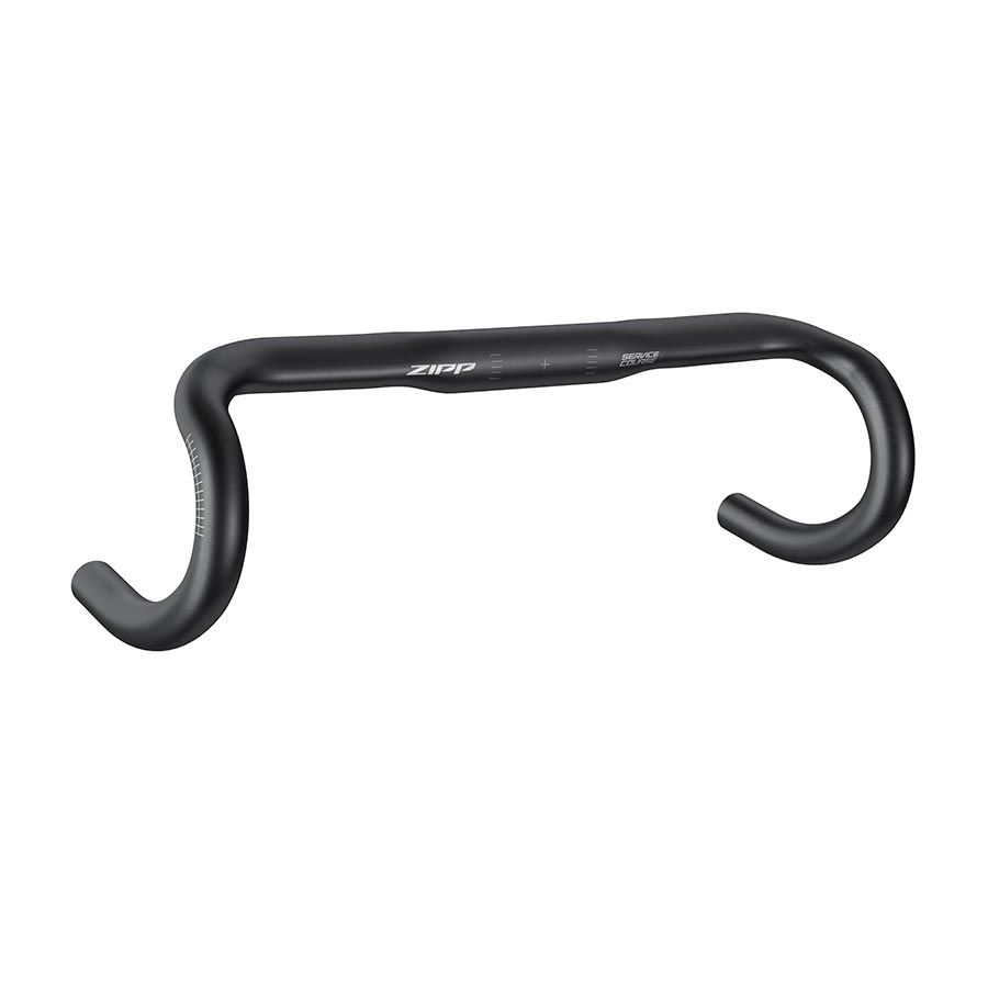 Zipp, Service Course 70 Ergo, Drop Handlebar, Diameter: 31.8mm, 440mm, Drop: 128mm, Reach: 70mm, Black