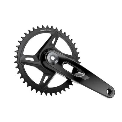 SRAM, Rival 1x XPLR E1, Crankset, Speed: 12/13, Spindle: 28.99mm, BCD: Direct Mount SRAM 8 Bolt, 42, DUB, 172.5mm, Black, Road