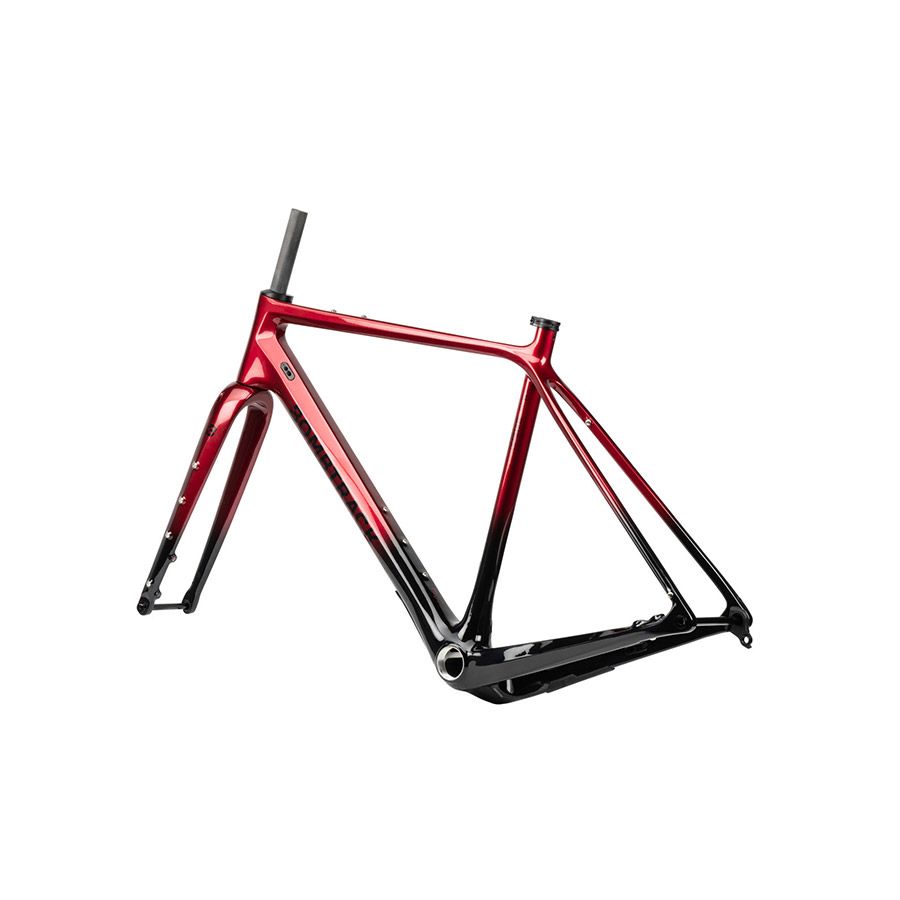 Bombtrack, HOOK EXT C, Road Frame, Metallic red/ black fade, L, Kit