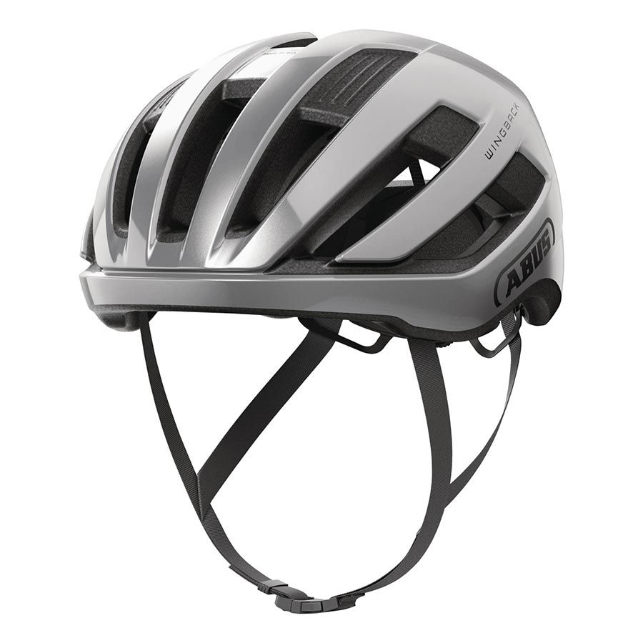 Abus, WingBack, Helmet, M, 52 - 58cm, Gleam Silver