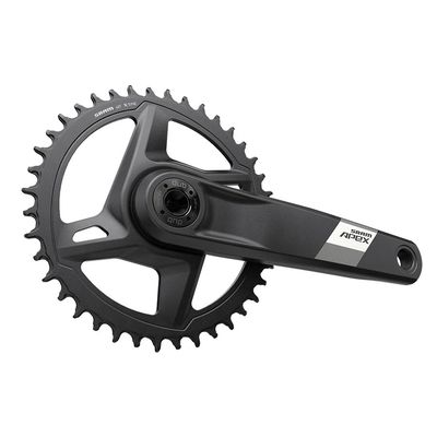 SRAM, Apex D1, Crankset, Speed: 12, Spindle: 28.99mm, BCD: Direct Mount, 42, DUB, 170mm, Black, Cannondale AI