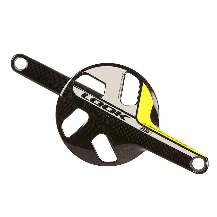 Look, Zed 3, Crankset, Road, 11 sp., 65mm, No Chainring, BCD:110/130, 155-160, Black