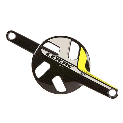 Look, Zed 3, Crankset, Road, 11 sp., 65mm, No Chainring, BCD:110/130, 155-160, Black