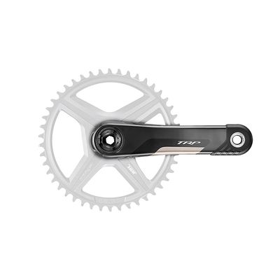 TRP, Vistar CK-G8000 Gravel, Crankset, Speed: 12, Spindle: 30mm, BCD: Direct Mount, BB30 83, 170mm, Black, Road Disc