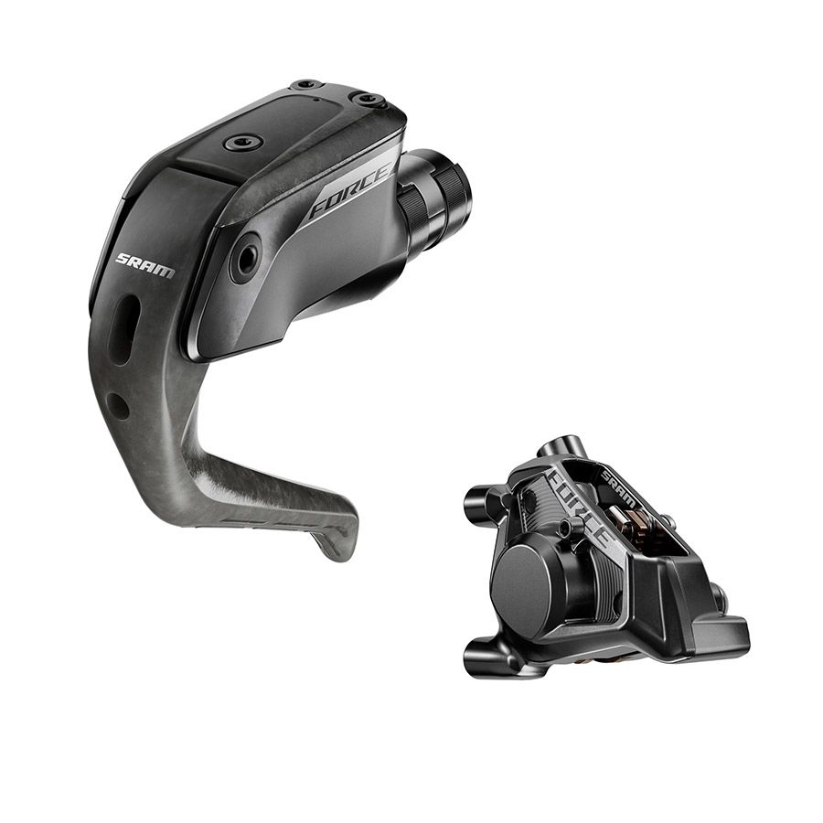 SRAM, Force E1 Aero, Road Hydraulic Disc Brake, Front, Flat mount, Black