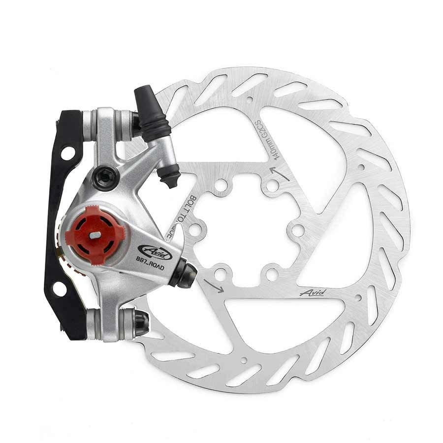 Avid, BB7 Road, Mechanical disc brake, Rear, 140mm, Grey