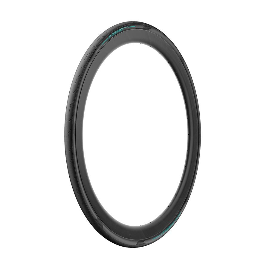 Pirelli, PZero Race, Road Tire, 700x26C, Folding, Clincher, SmartEVO, TechBELT, 127TPI, Turquoise Label