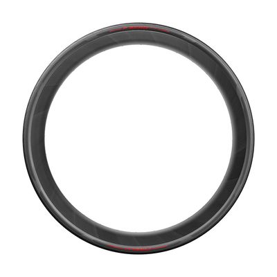 Pirelli, PZero Race, Road Tire, 700x28C, Folding, Clincher, SmartEVO, TechBELT, 127TPI, Red, Made in Italy