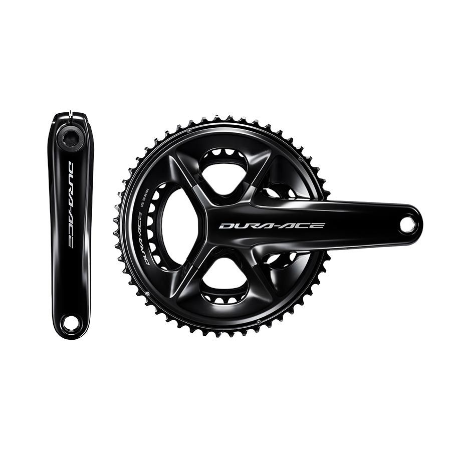 Shimano, Dura Ace FC-R9200, Crankset, Speed: 12, Spindle: 24mm, BCD: 110, 34/50, Hollowtech II, 175mm, Black, Road, IFCR9200EX04