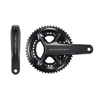 Shimano, Ultegra FC-R8100, Crankset, Speed: 12, Spindle: 24mm, BCD: 110, 34/50, Hollowtech II, 175mm, Black, Road Disc, IFCR8100EX04