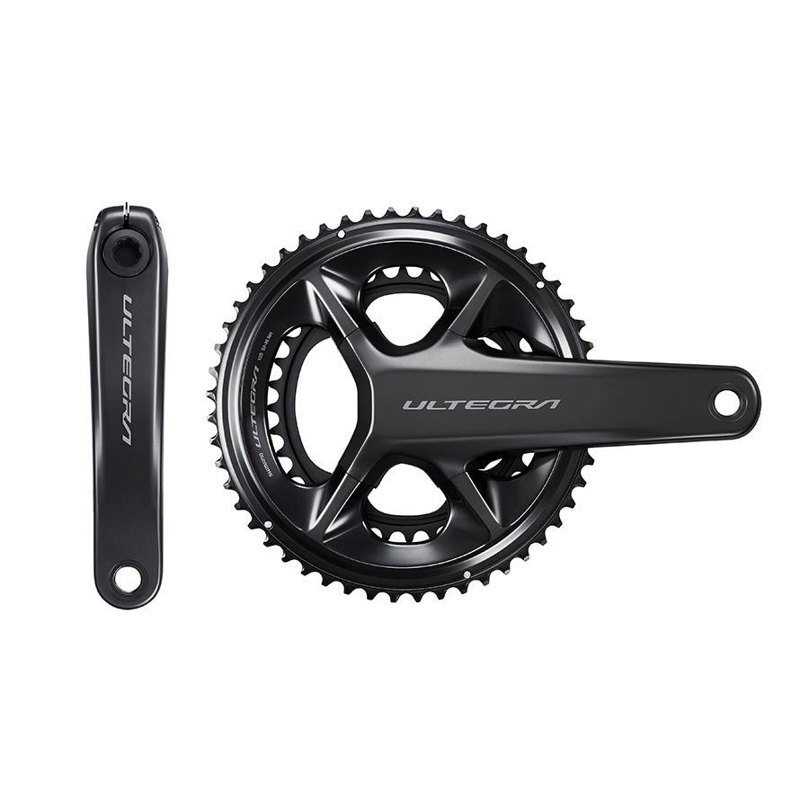 Shimano, Ultegra FC-R8100, Crankset, Speed: 12, Spindle: 24mm, BCD: 110, 36/52, Hollowtech II, 172.5mm, Black, Road Disc, IFCR8100DX26