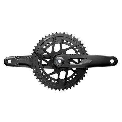 SRAM, Rival 2x E1, Crankset, Speed: 12, Spindle: 28.99mm, BCD: Direct Mount SRAM 8 Bolt, 48/35, DUB, 172.5mm, Black, Road