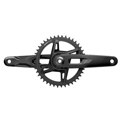 SRAM, Rival 1x XPLR E1, Crankset, Speed: 12/13, Spindle: 28.99mm, BCD: Direct Mount SRAM 8 Bolt, 42, DUB, 175mm, Black, Road