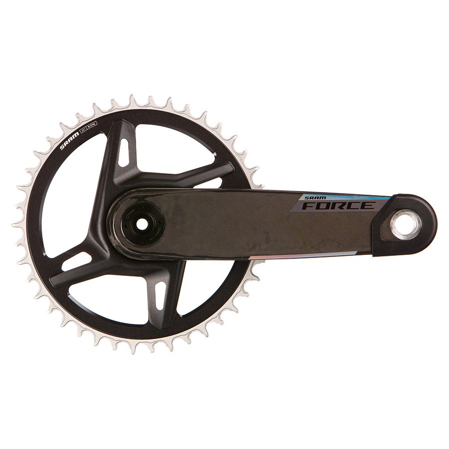 SRAM, Force 1x XPLR E1, Crankset, Speed: 12/13, Spindle: 28.99mm, BCD: Direct Mount SRAM 8 Bolt, 42, DUB, 175mm, Black, Road