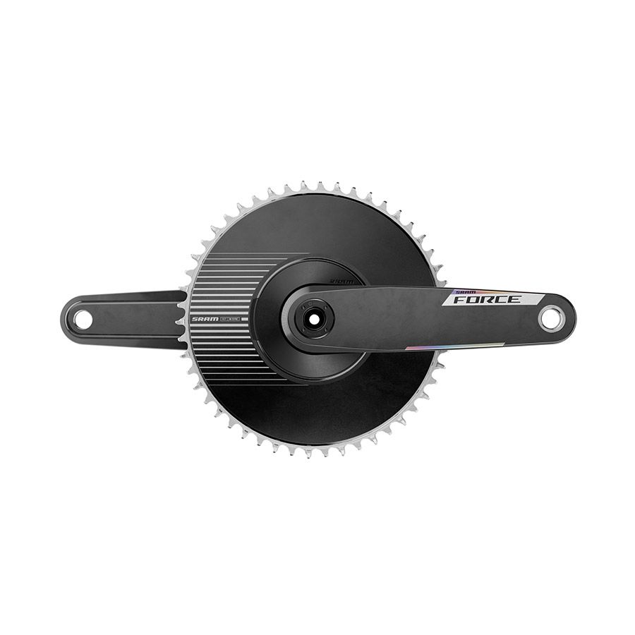 SRAM, Force 1x Aero E1, Crankset, Speed: 12/13, Spindle: 28.99mm, BCD: Direct Mount SRAM 8 Bolt, 50, DUB, 170mm, Black, Road