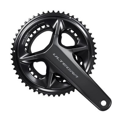 Shimano, Ultegra FC-08, Crankset, Speed: 11, Spindle: 24mm, BCD: 110, 34/50, Hollowtech II, 170mm, Black, Road