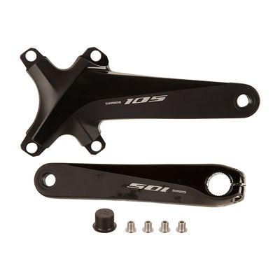 Shimano, 105 FC-R7000, Crankset, Speed: 11, Spindle: 24mm, BCD: 110, No Chainring, Hollowtech II, 170mm, Black, Road Disc, IFCR7000CXXL