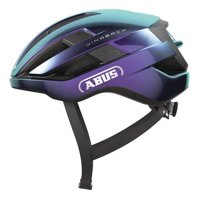 Abus, WingBack, Helmet, L, 59 - 62cm, Flip Flop Purple