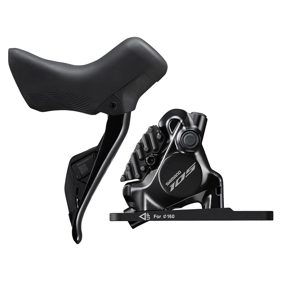 Shimano, ST-R7170 / BR-R7170, Road Hydraulic Disc Brake, Rear, Flat mount, Not included, 352g, Black, Set, IR7170DRRDSC170A