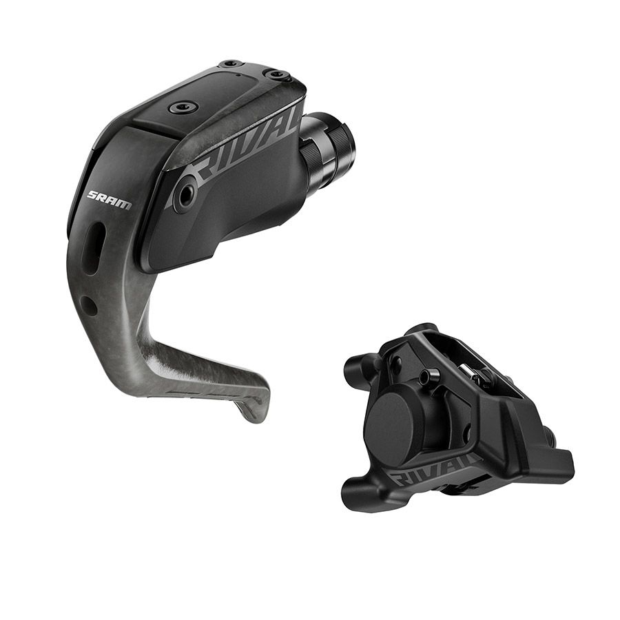 SRAM, Rival E1 Aero, Road Hydraulic Disc Brake, Front, Flat mount, Black
